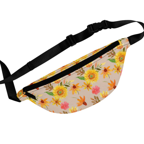 FLORAL SUNFLOWERS - Fanny Pack 