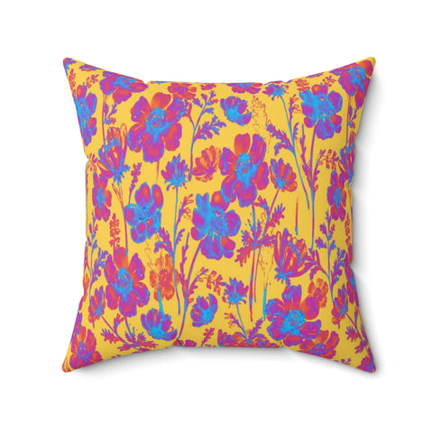 ANEMONE RAVE - Square Pillow