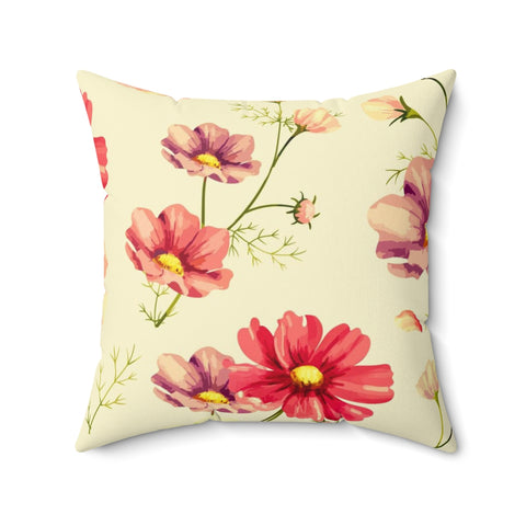 COSMOS FLOWERS - Square Pillow