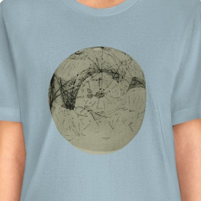 MAP OF THE HEAVENS - Unisex Jersey Tee