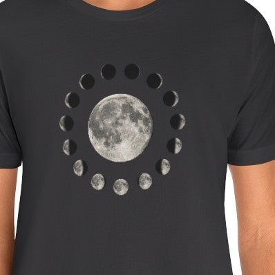 MOON AND CYCLE - Unisex Jersey Tee