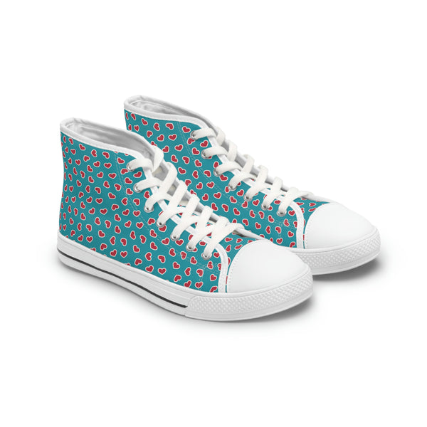 SWEETHEARTS - Women's High Top Sneakers White Sole