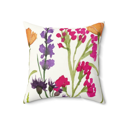 WILDFLOWER HARVEST - Square Pillow