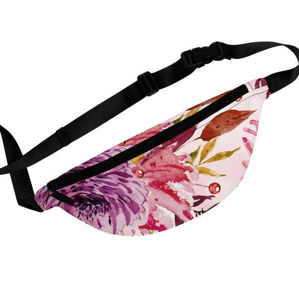 FLORAL LUSH WINE - Fanny Pack