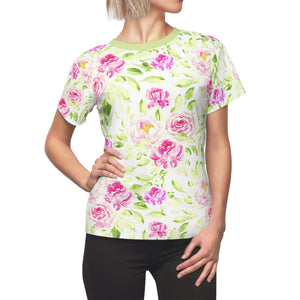 FLORAL PINKY LIME - Tee
