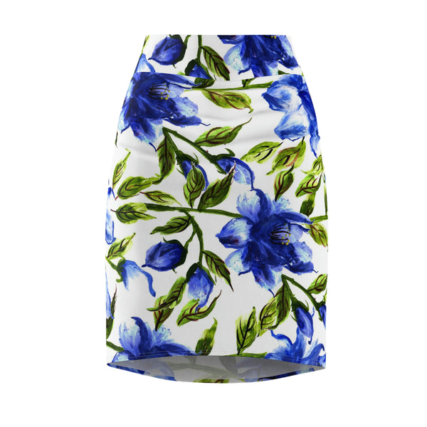 FLORAL ROYALE - Pencil Skirt