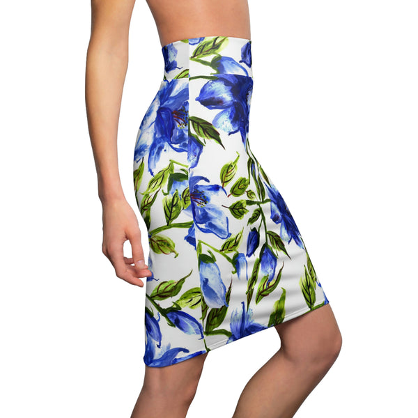 FLORAL ROYALE - Pencil Skirt