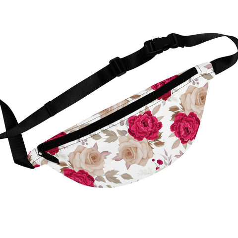 FLORAL SANDY ROSES - Fanny Pack