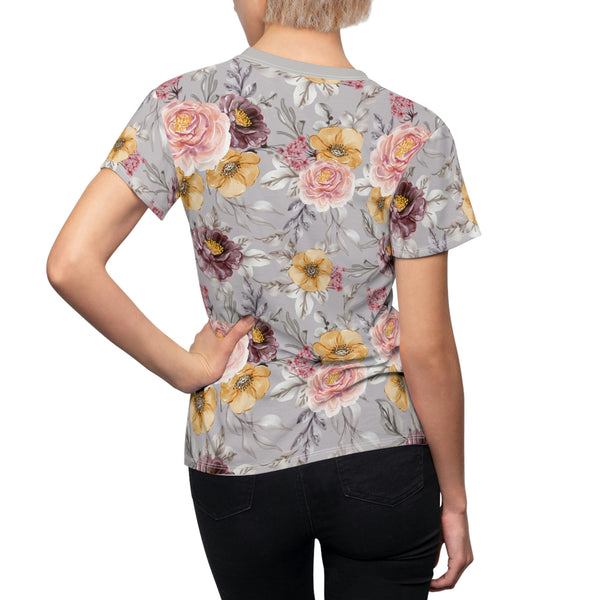 FLORAL VINTAGE SILVER - Tee