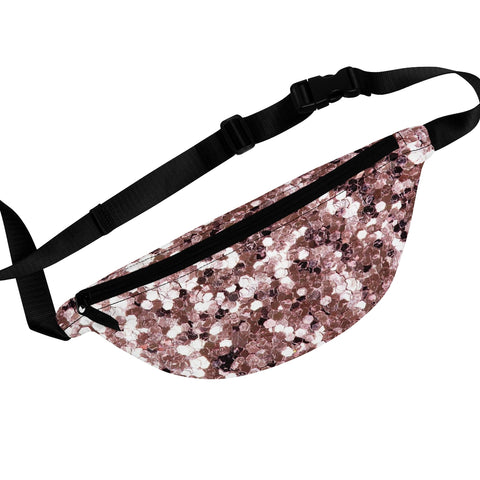 ROSE SEQUIN PRINT - Fanny Pack