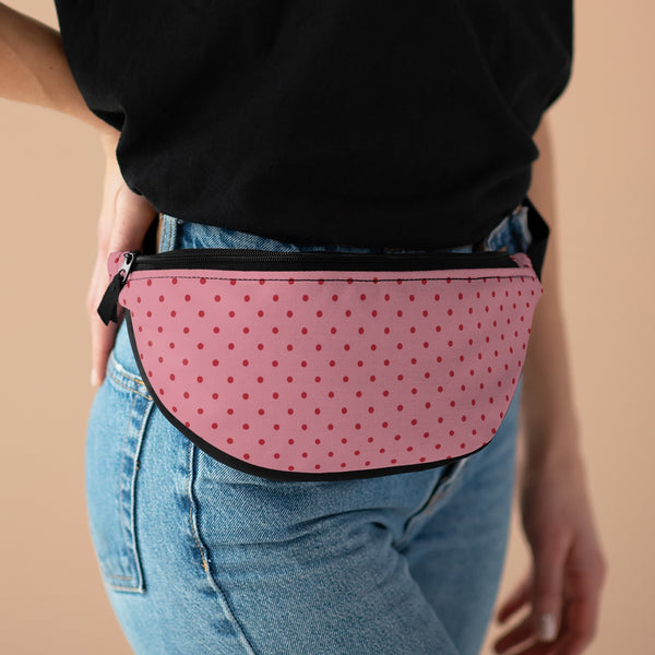 PINK ON PINK POLKA - Fanny Pack