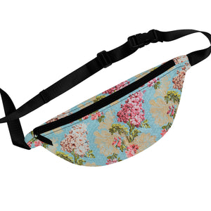 CHINTZY FLOWERS & PALE BLUE - Fanny Pack