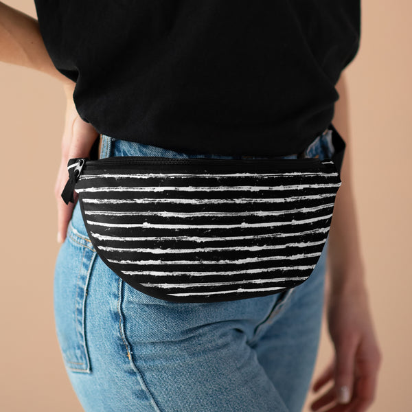 SCRATCHED STRIPE - Fanny Pack