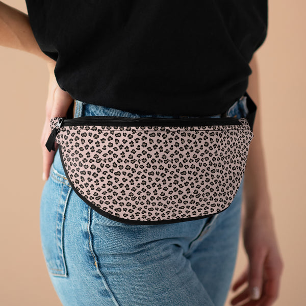 LEOPARD PRINT - OLD ROSE - Fanny Pack