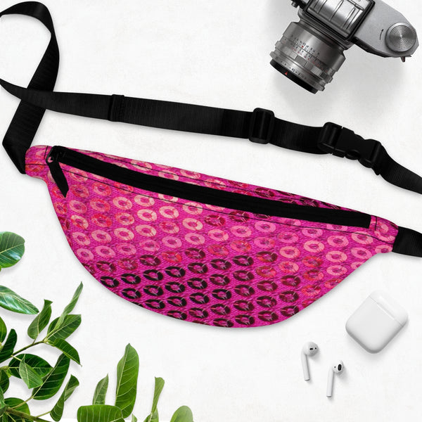 HOT PINK SEQUIN PRINT - Fanny Pack