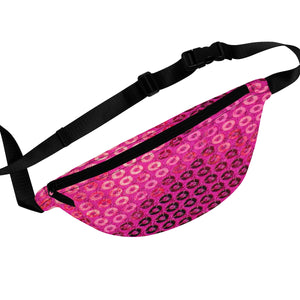 HOT PINK SEQUIN PRINT - Fanny Pack