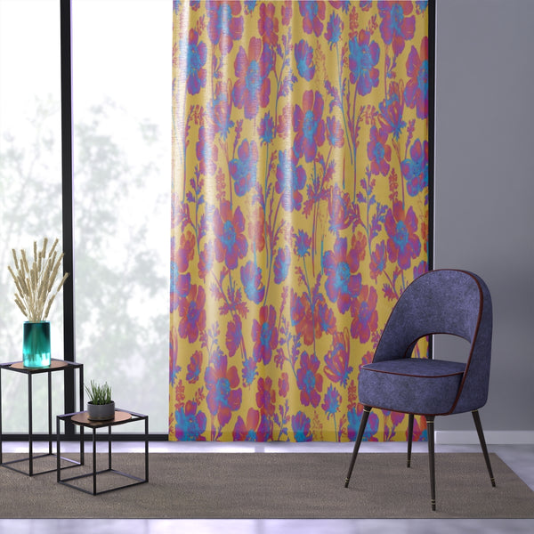 ANEMONE RAVE - SHEER Window Curtain