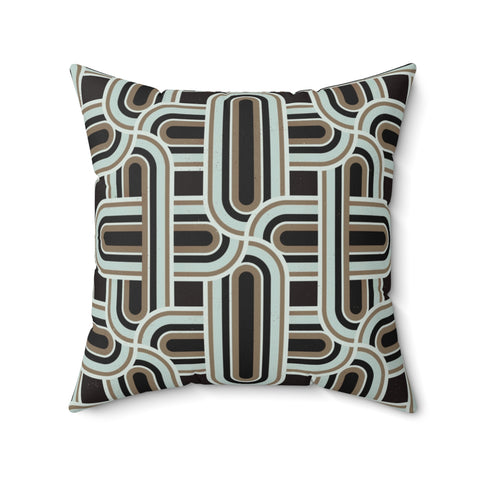 ART DECO PALE BLUE - Square Pillow