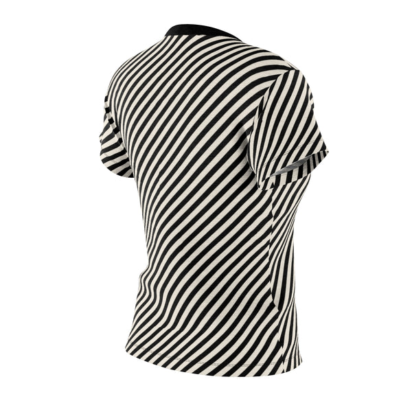 BB STRIPED - BLACK & CREAM - Tee