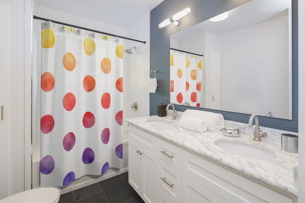 CANDY DOTS - SHOWER CURTAIN