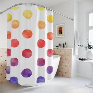 CANDY DOTS - SHOWER CURTAIN