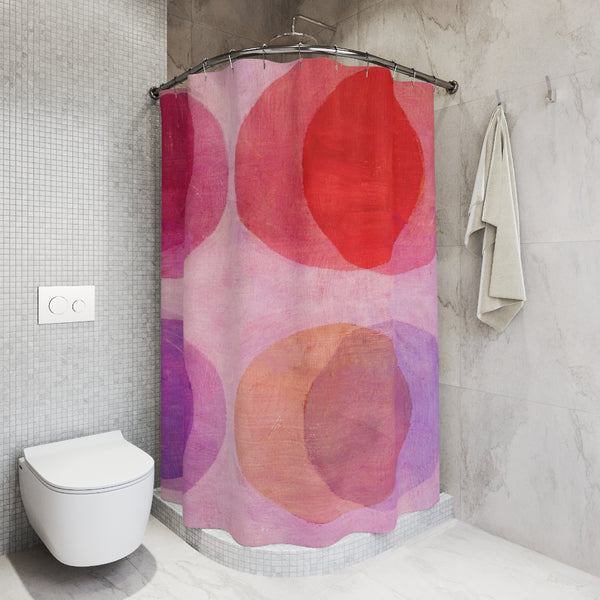 DOUBLE VISION DOTS - SHOWER CURTAIN