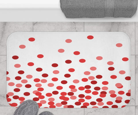 EFFERVESCENT RED - BATH MAT