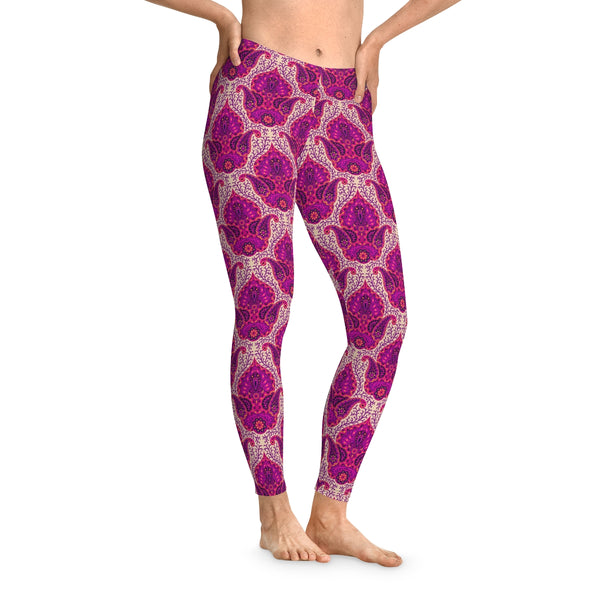 ELECTRIC PURPLE ELE - Stretchy Leggings