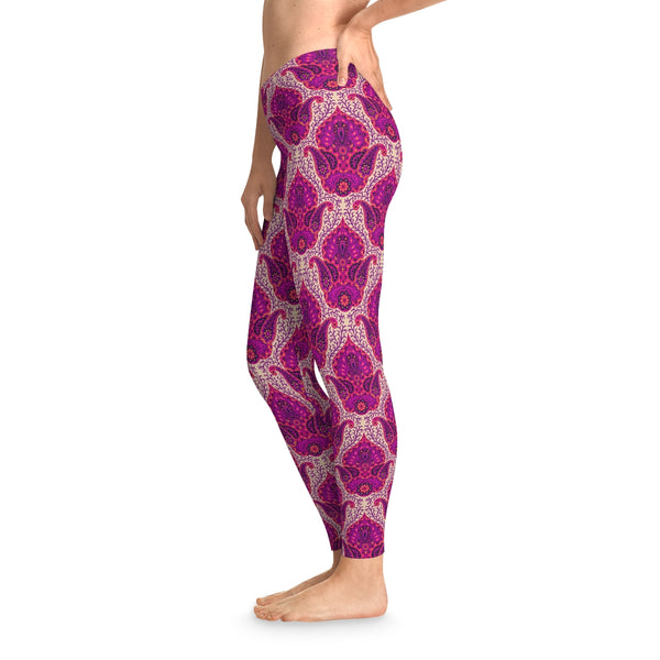 ELECTRIC PURPLE ELE - Stretchy Leggings