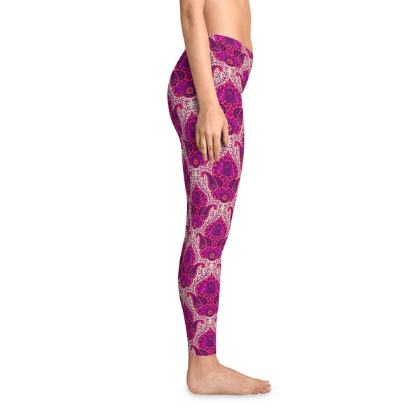 ELECTRIC PURPLE ELE - Stretchy Leggings