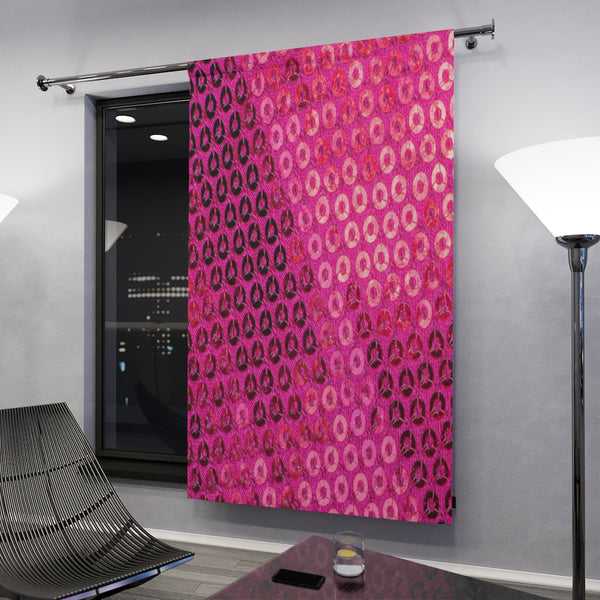 HOT PINK SEQUIN PRINT - BLACKOUT Window Curtain