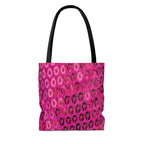 HOT PINK SEQUIN PRINT - Tote Bag