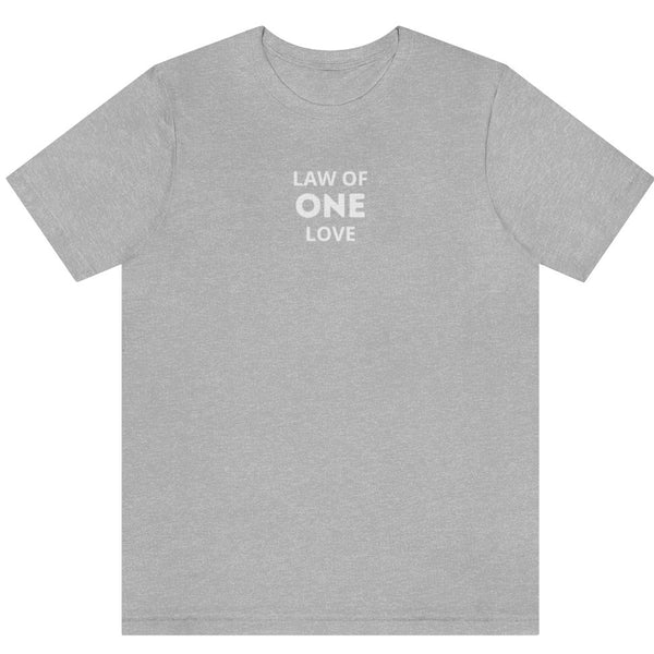 LAW OF ONE LOVE - Unisex Jersey Tee