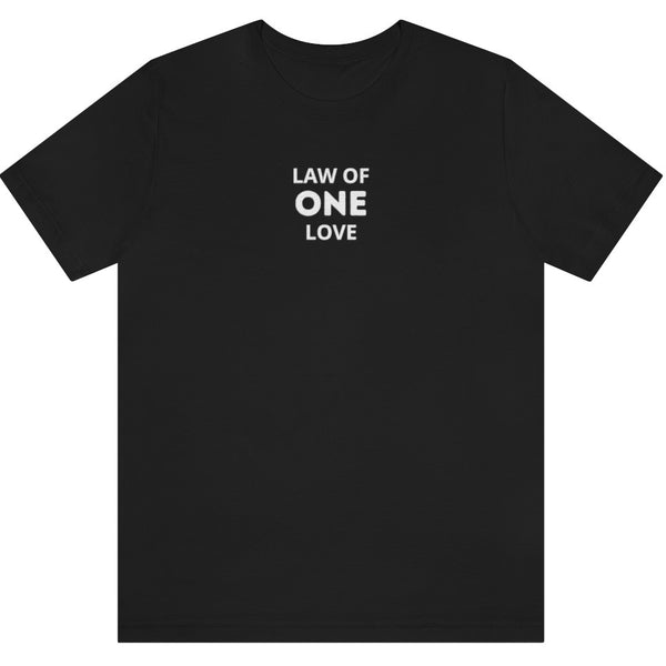 LAW OF ONE LOVE - Unisex Jersey Tee