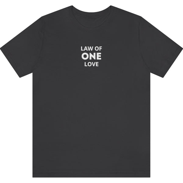 LAW OF ONE LOVE - Unisex Jersey Tee