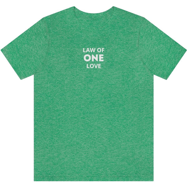 LAW OF ONE LOVE - Unisex Jersey Tee