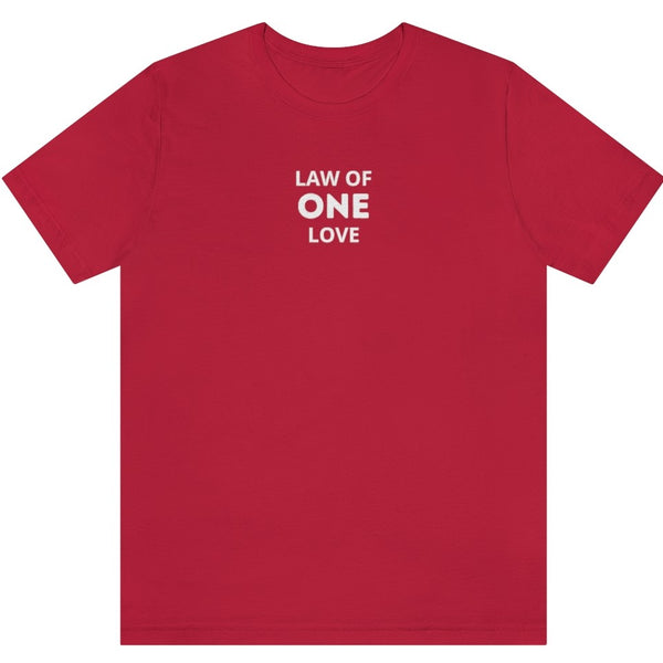 LAW OF ONE LOVE - Unisex Jersey Tee