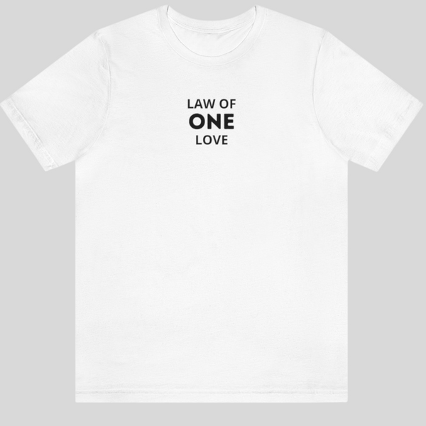 LAW OF ONE LOVE - Unisex Jersey Tee