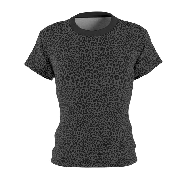 LEOPARD BLACK & DARK GRAY - Tee