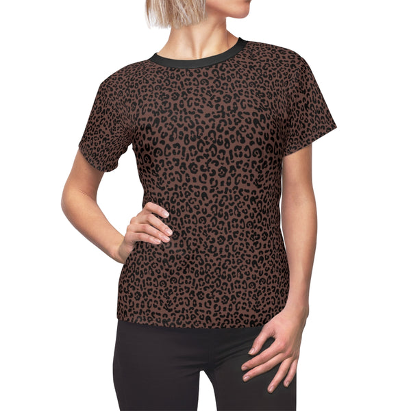 LEOPARD BROWN - Tee