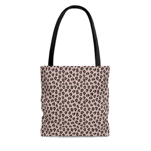 LEOPARD PRINT - OLD ROSE - Tote Bag