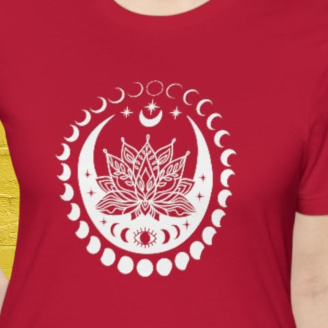 LOTUS MOON - Unisex Jersey Tee