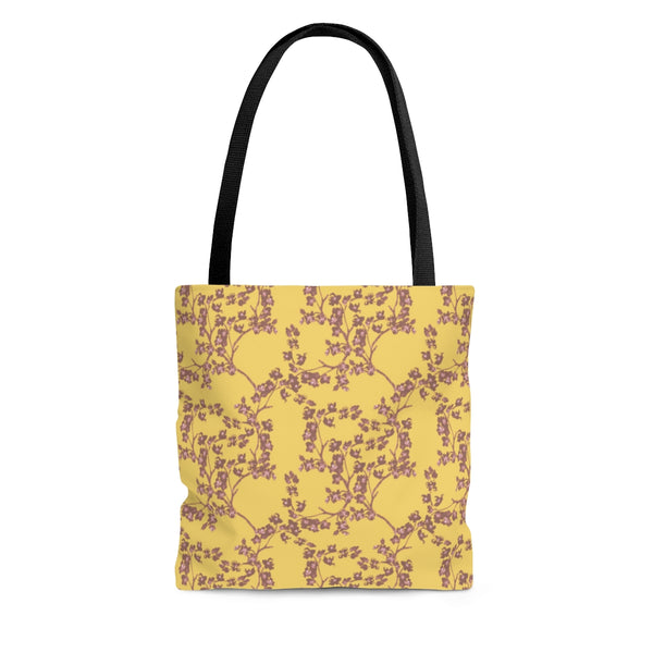 MELLOW YELLOW & FLOWERS - Tote Bag