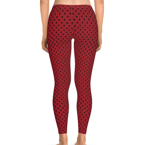 MY STARS & RED - Stretchy Leggings