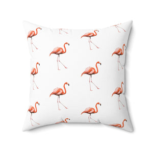 PINK FLAMINGO - Square Pillow