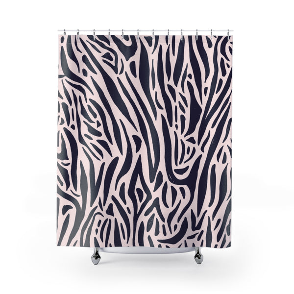 PINK TIGER - SHOWER CURTAIN