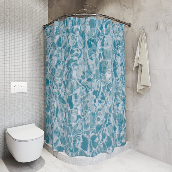 POOL WATER REFLECTION - SHOWER CURTAIN