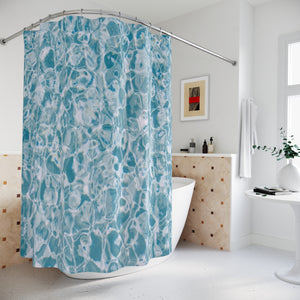 POOL WATER REFLECTION - SHOWER CURTAIN