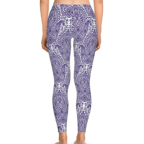 PURPLE ELE - Stretchy Leggings