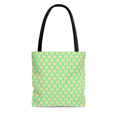 PUZZLE GREEN - Tote Bag